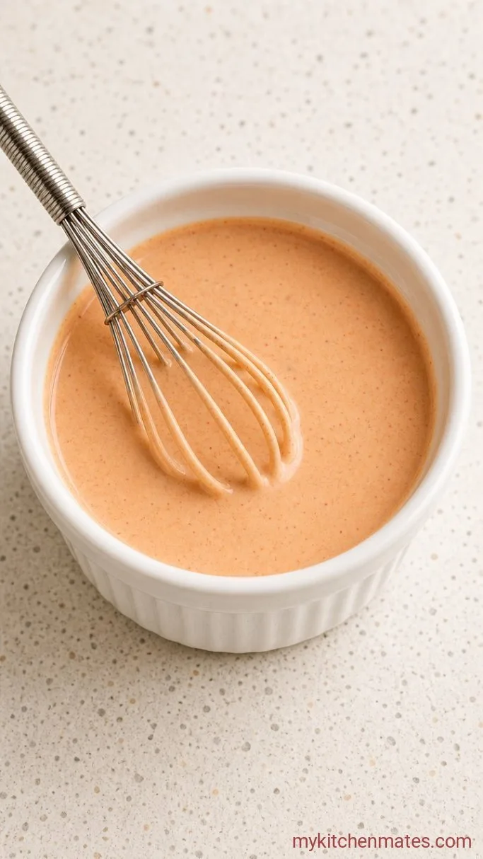 25-Minute Cajun Pasta Salad Step 3: Whisk the Dressing