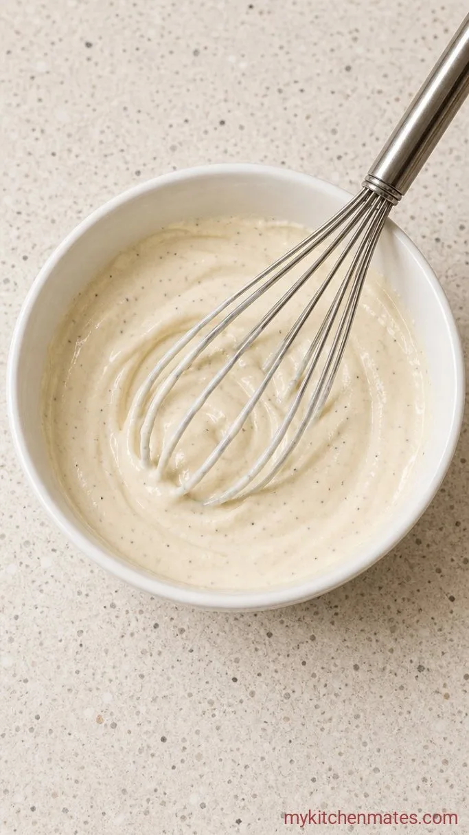20-Minute Taco Pasta Salad Step 3: Whisk the Dressing