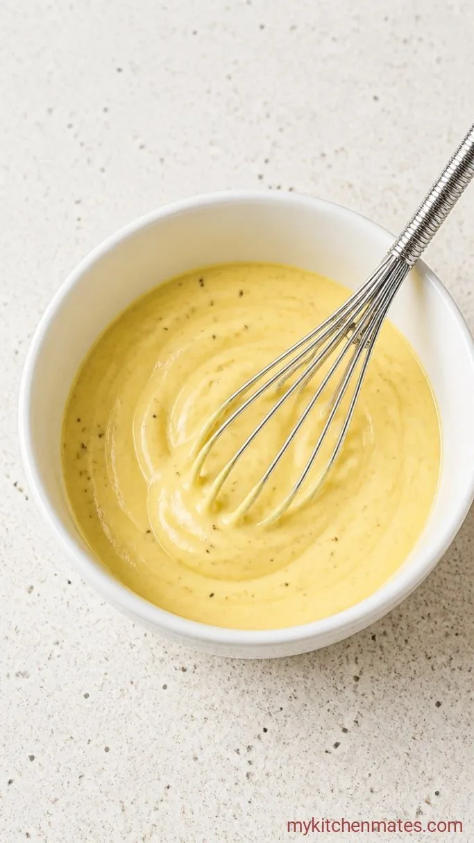 Creamy Potato Salad with Egg: The 35-Minute Classic Step 3: Whisk the Dressing