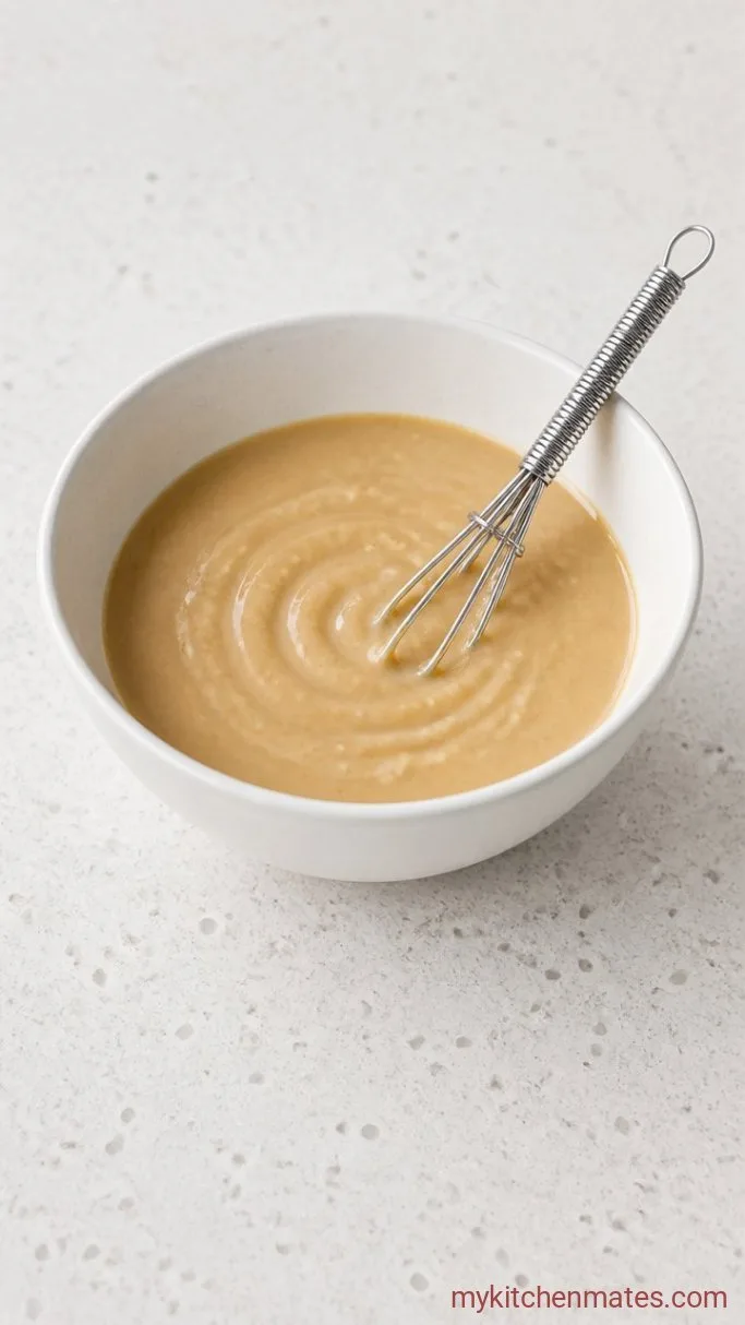 30-Minute Roasted Sweet Potato Quinoa Bowl Step 3: Whisk the Dressing