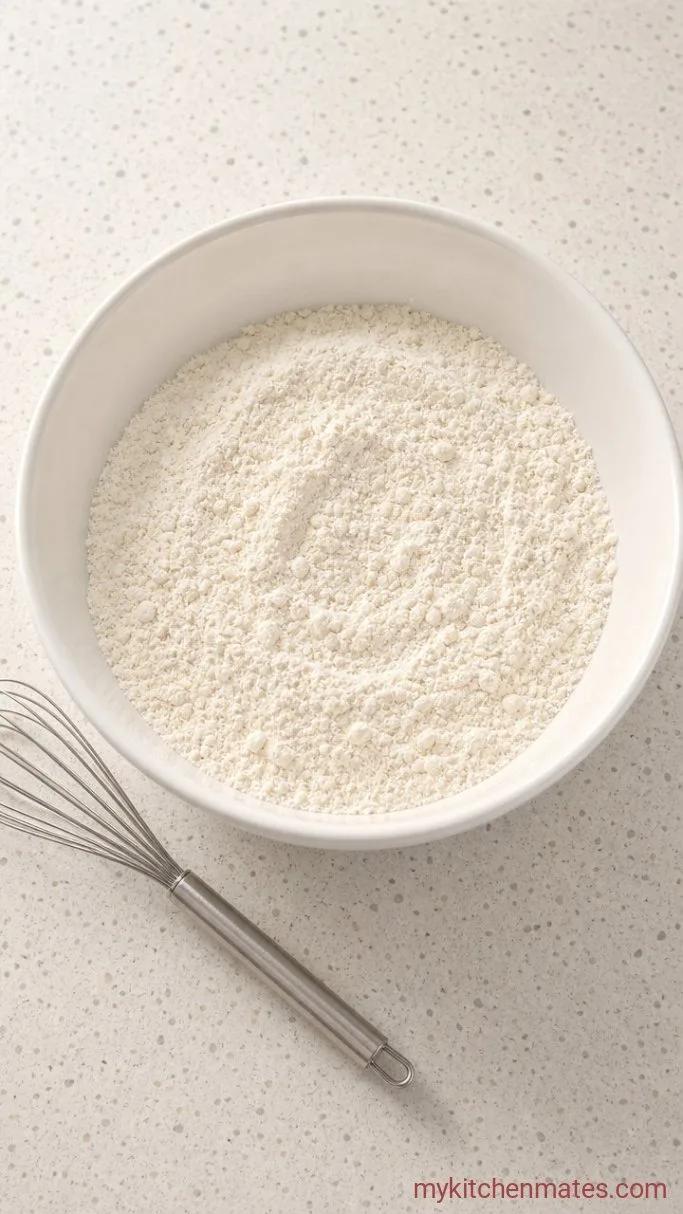 Bright Lemon Pound Cake with Lemon Glaze Step 3: Whisk the Dry Ingredients