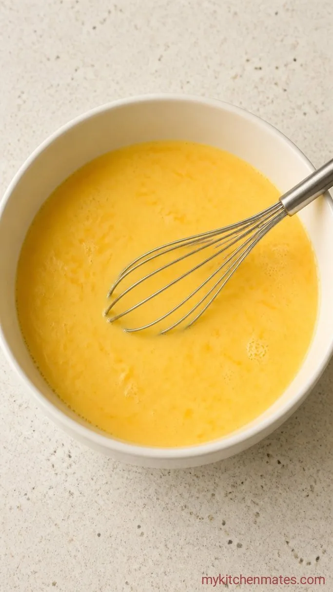 Step 3: Whisk the Egg Mixture
