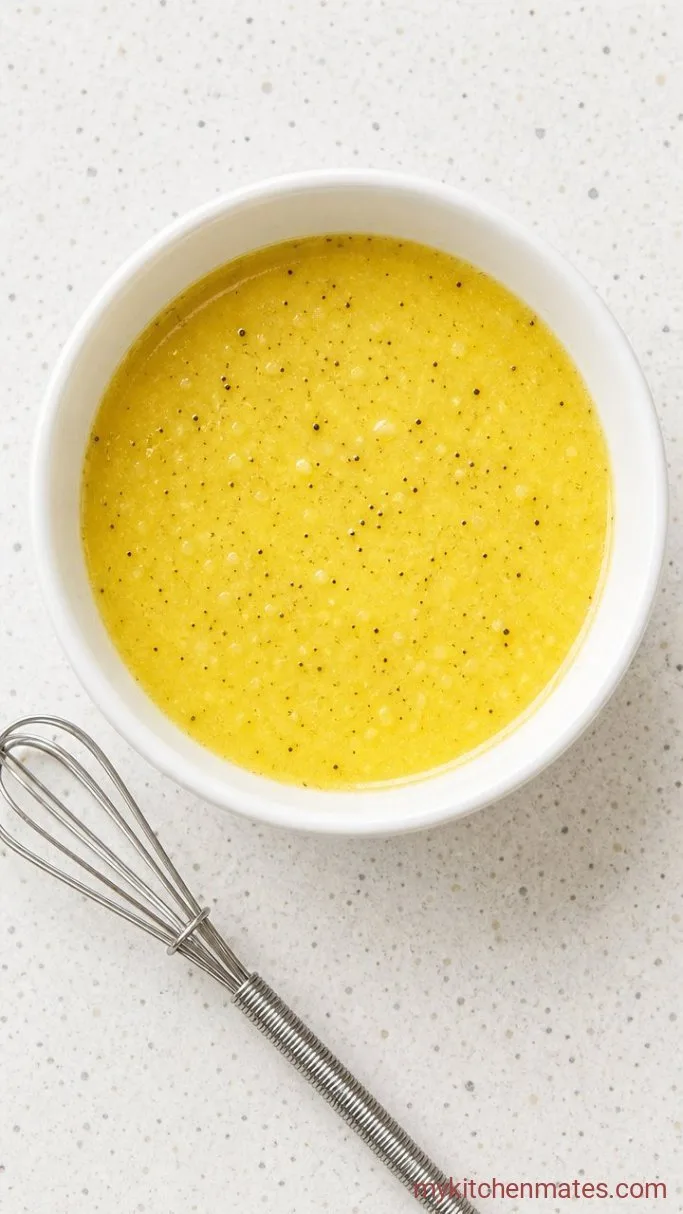 Quick Kale Quinoa Salad with Lemon Vinaigrette Step 3: Whisk the Lemon Vinaigrette