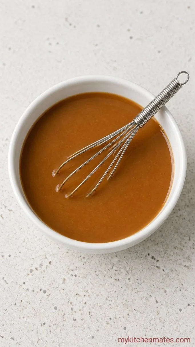 Step 3: Whisk the Peanut Sauce