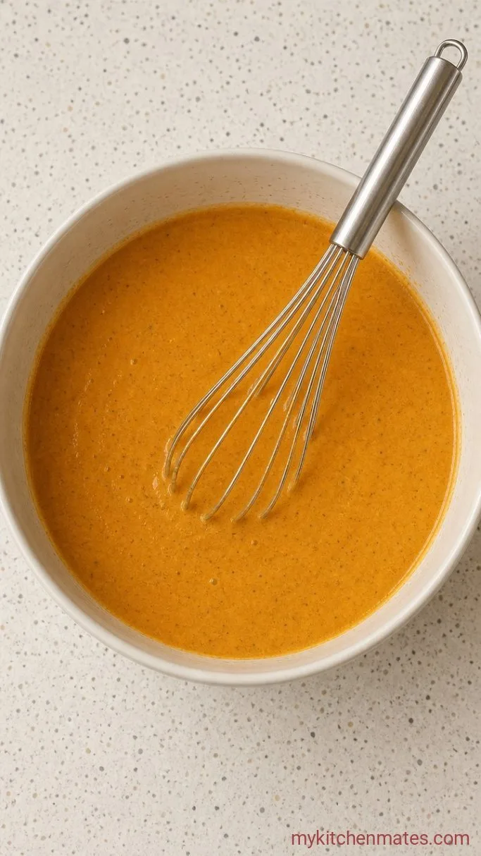 Step 3: Whisk the Pumpkin Custard