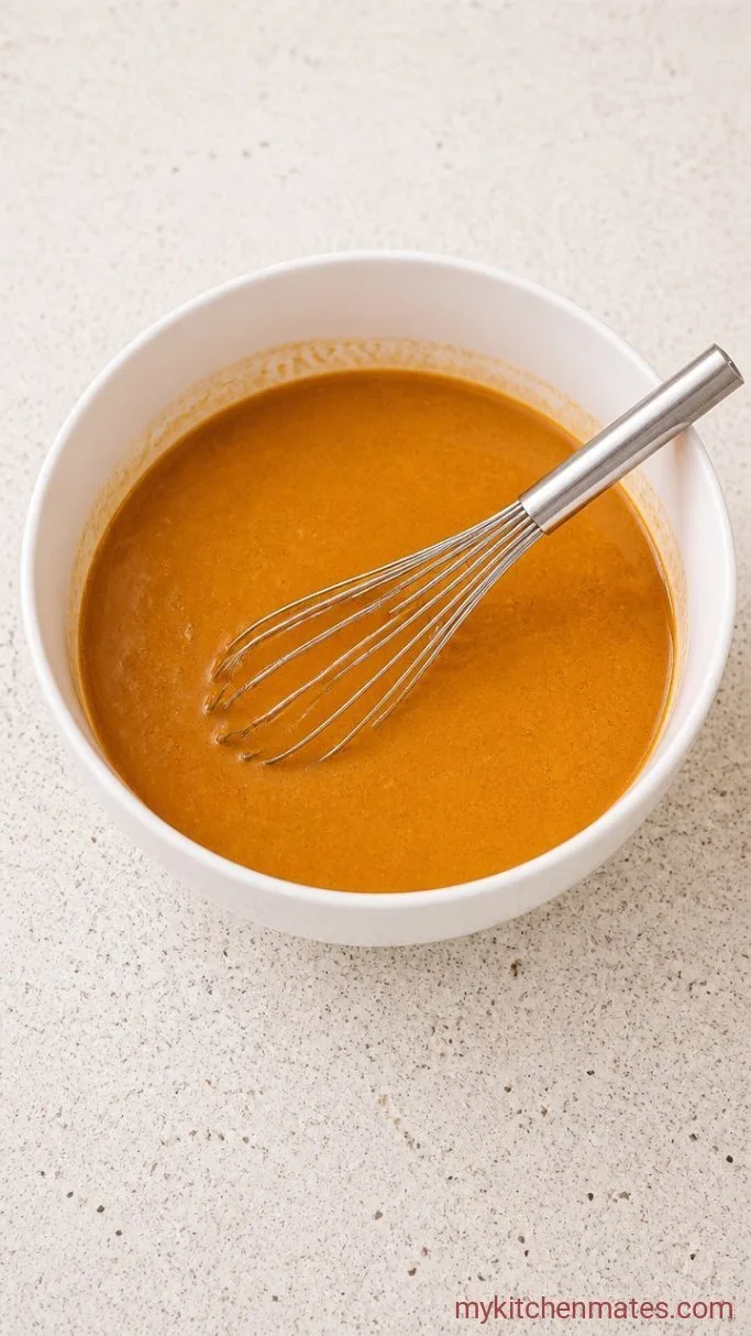 Step 3: Whisk the Pumpkin Custard
