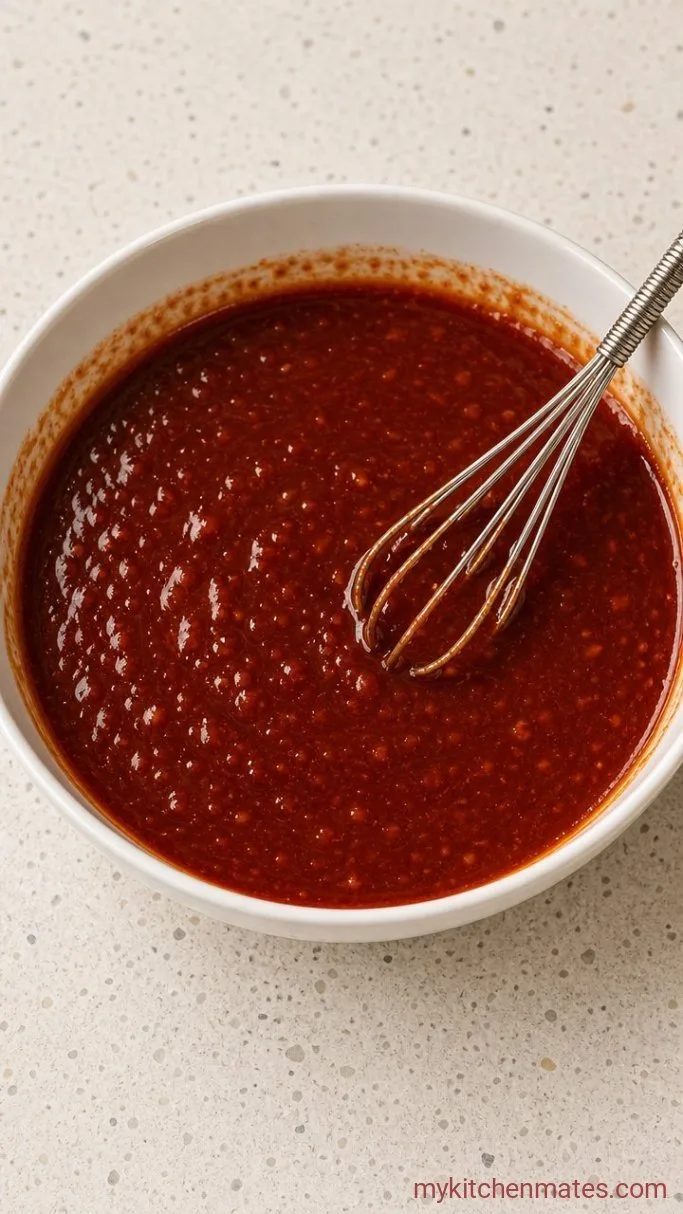 20-Minute Spicy Chicken Breast Step 3: Whisk the Spicy Sauce