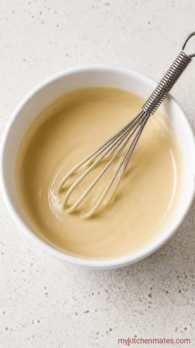 Roasted Sweet Potato Rice Bowl with Creamy Tahini Dressing Step 3: Whisk the Tahini Dressing
