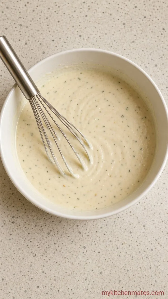 Step 3: Whisk Together the Alfredo Sauce