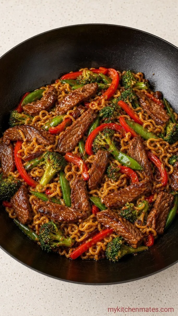 Step 4: Add the Noodles and Sauce