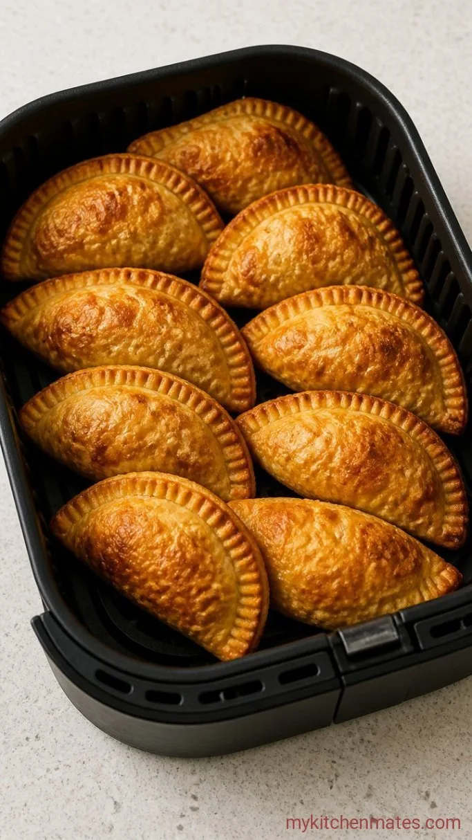 Step 4: Air Fry the Empanadas