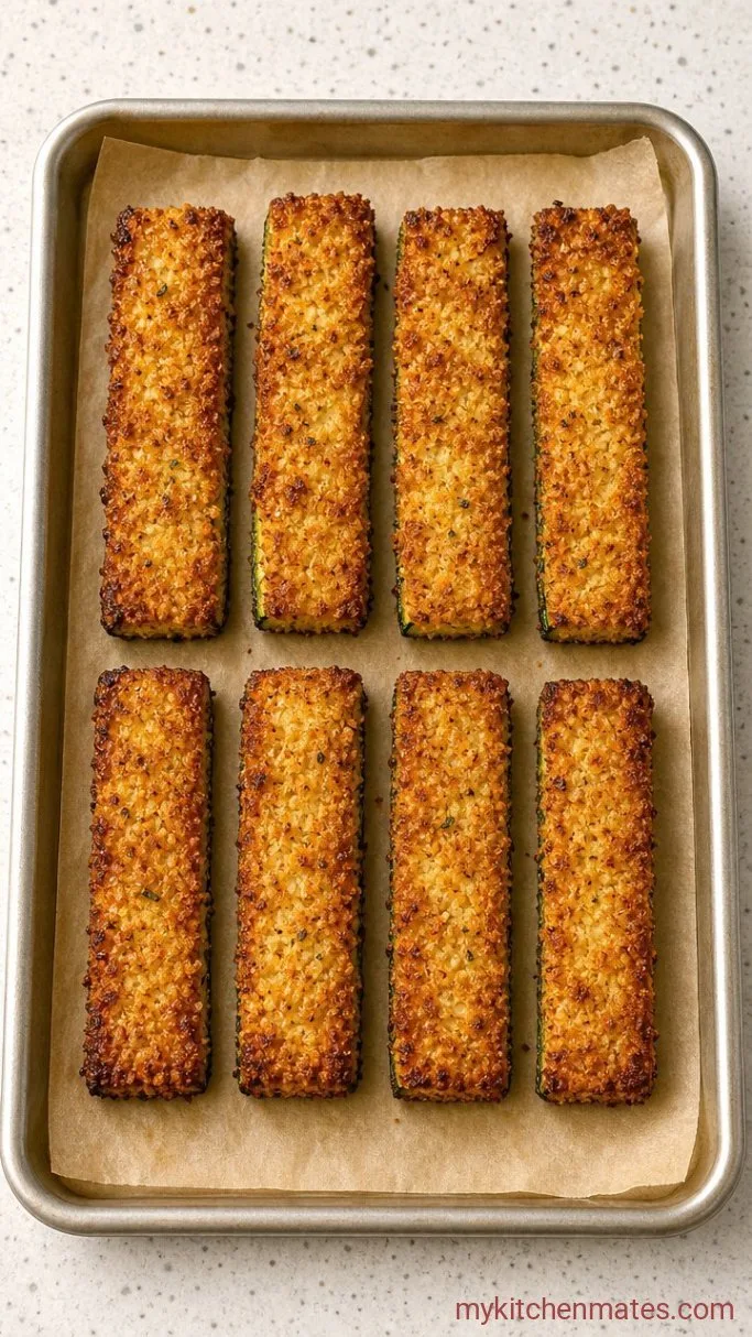 Step 4: Air Fry the Zucchini