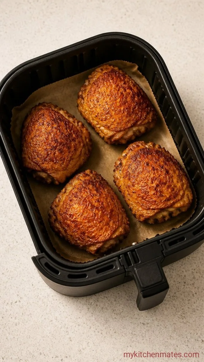 Crispy Air Fryer Fried Chicken (Ready in 30 Minutes) Step 4: Air Fry