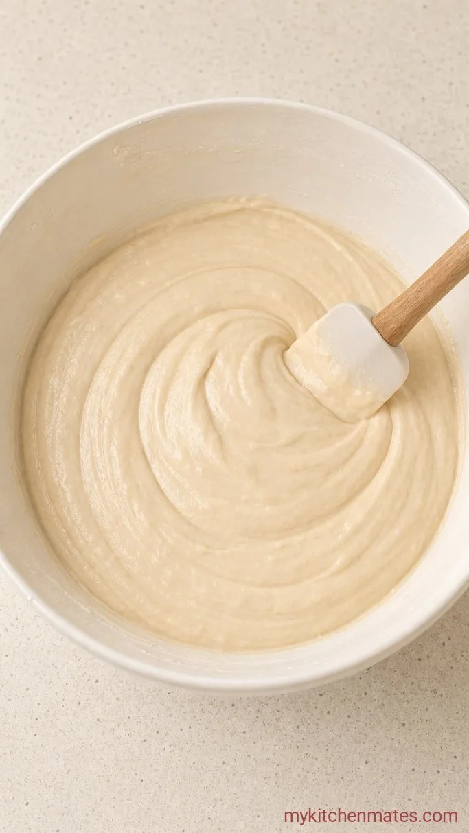 Step 4: Alternate Adding Dry Ingredients and Buttermilk