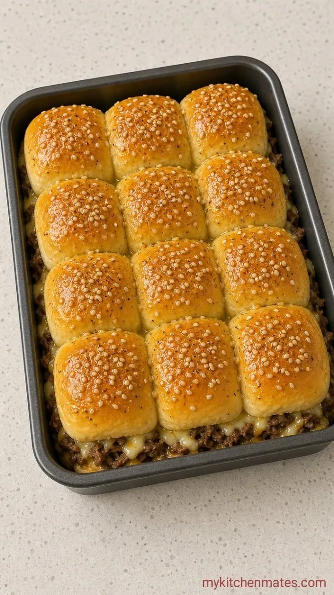 Step 4: Arrange the Buns and Brush with Butter