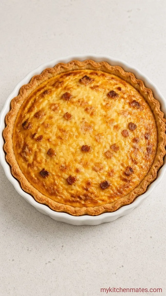 Step 4: Assemble and Bake the Quiche