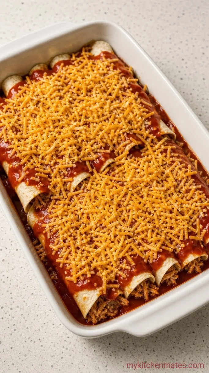 Step 4: Assemble the Enchiladas