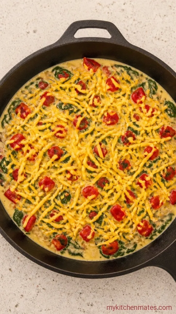 Step 4: Assemble the Frittata