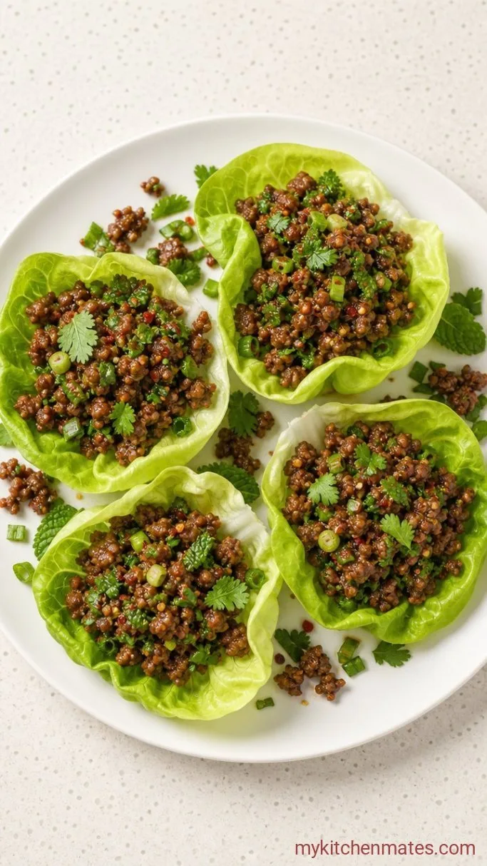 Step 4: Assemble the Lettuce Cups