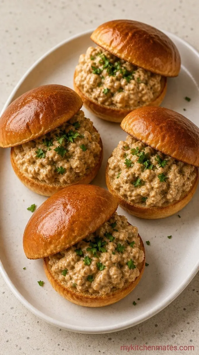 Step 4: Assemble the Sloppy Joes