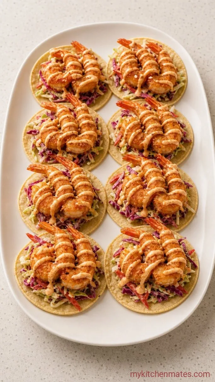 30-Minute Crispy Fried Shrimp Tacos Step 4: Assemble the Tacos
