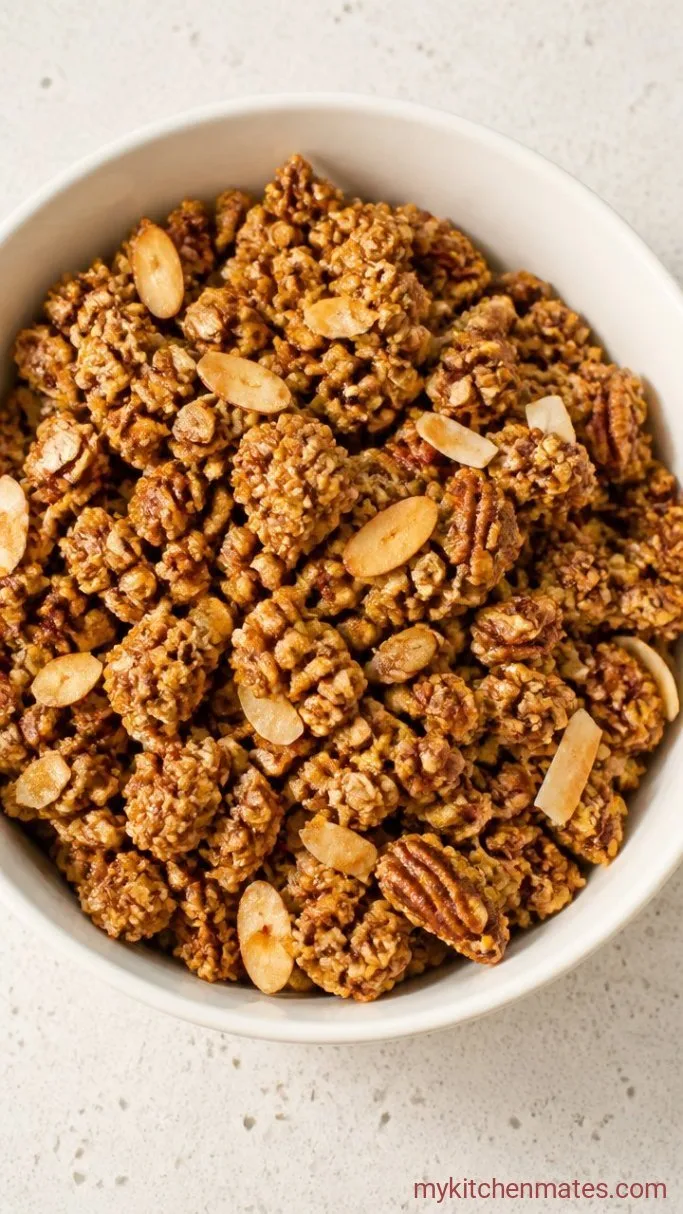 Step 4: Bake and Break the Granola
