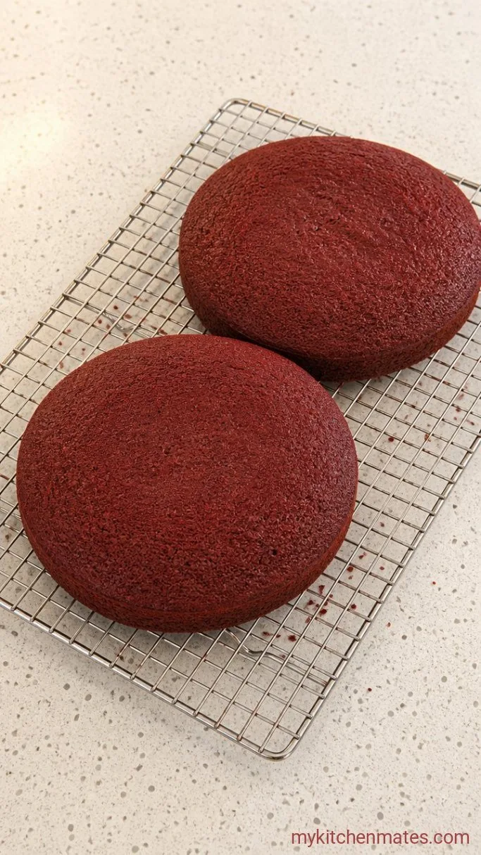 Step 4: Bake and Cool the Cake Layers