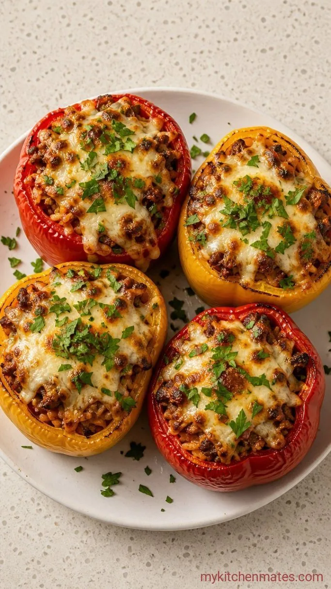 Step 4: Bake and Serve the Peppers