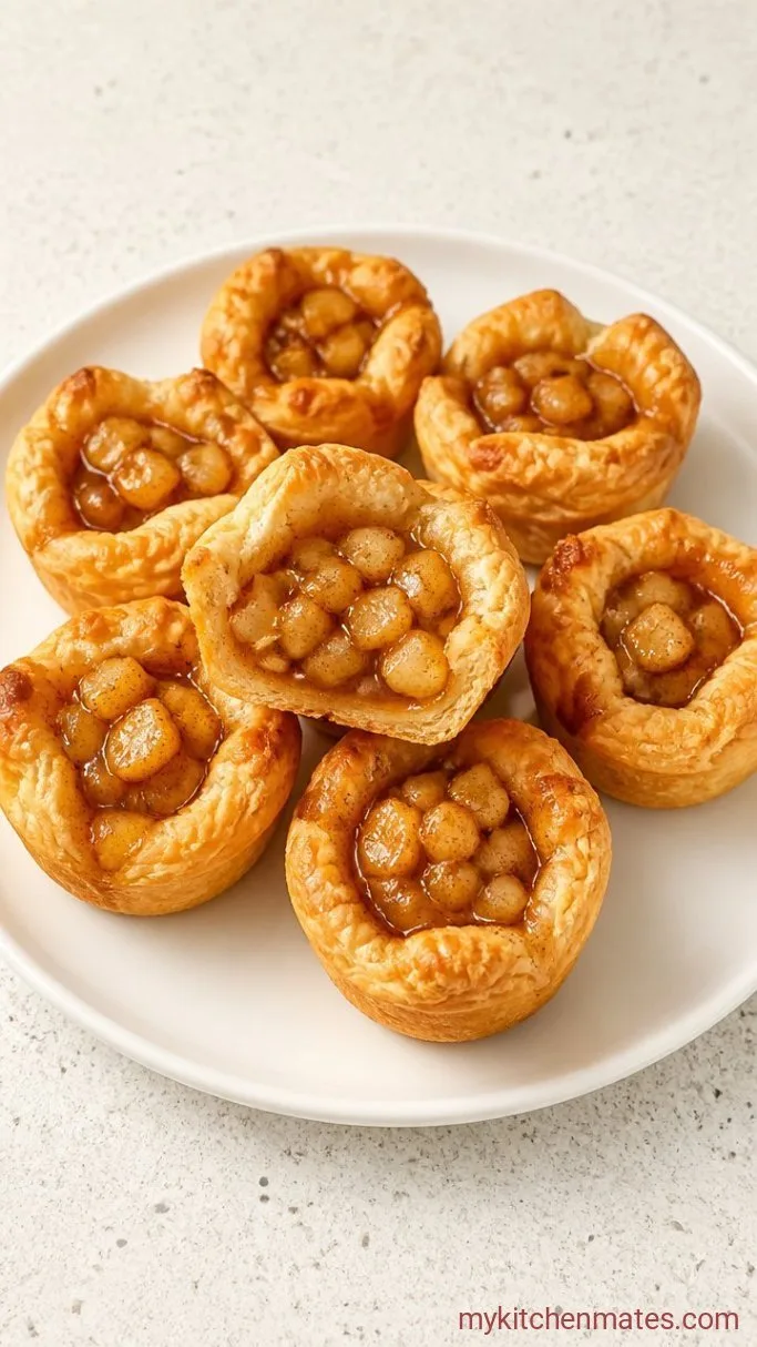 Quick Apple Pie Bites Step 4: Bake and Serve Warm