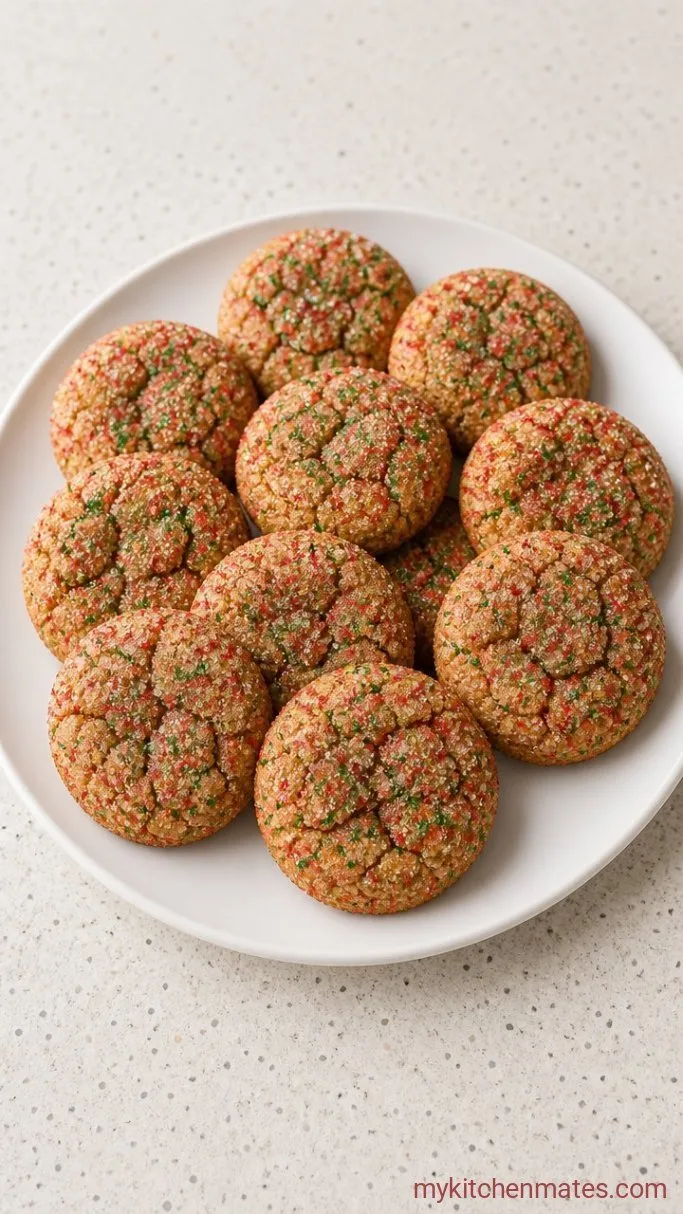 Soft and Chewy Christmas Snickerdoodle Cookies Step 4: Bake and Serve