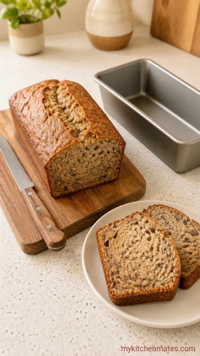 Step 4: Bake and Slice the Banana Bread