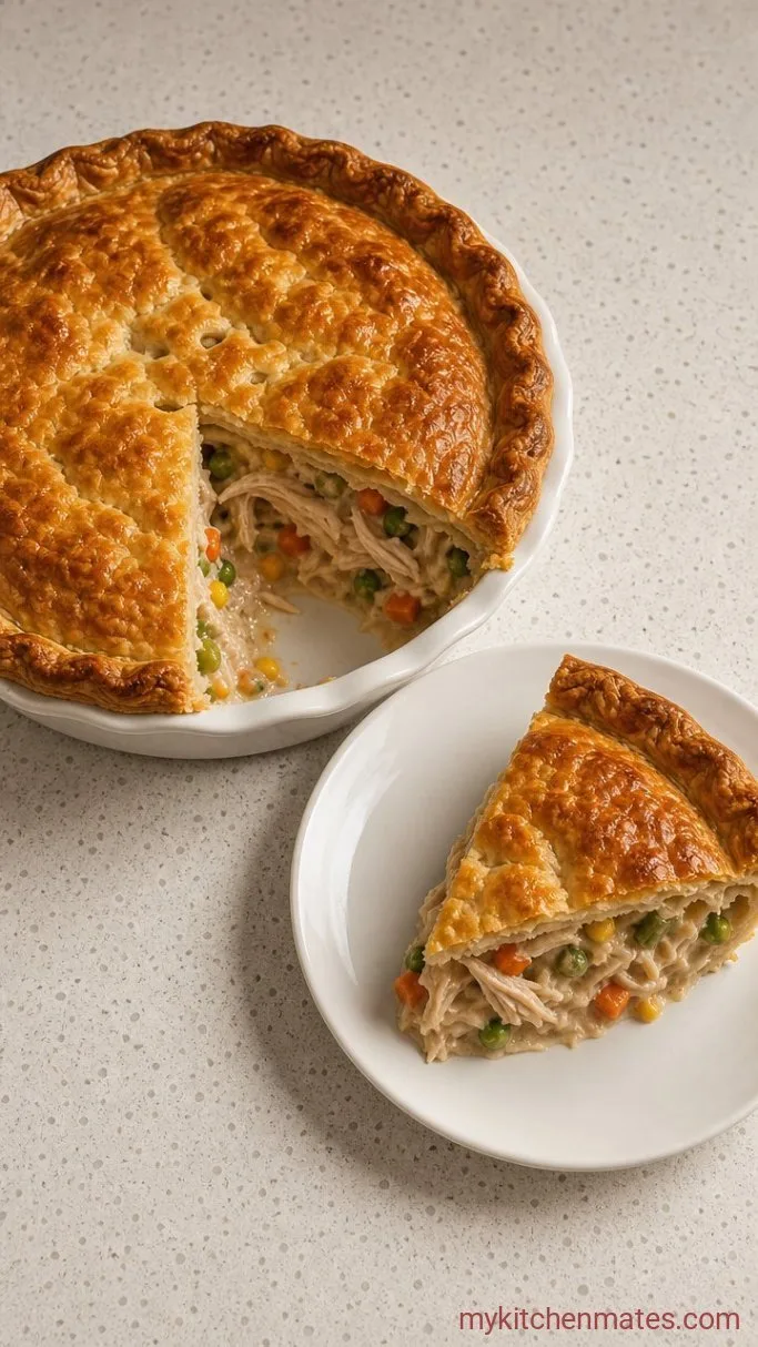 Step 4: Bake and Slice the Pot Pie