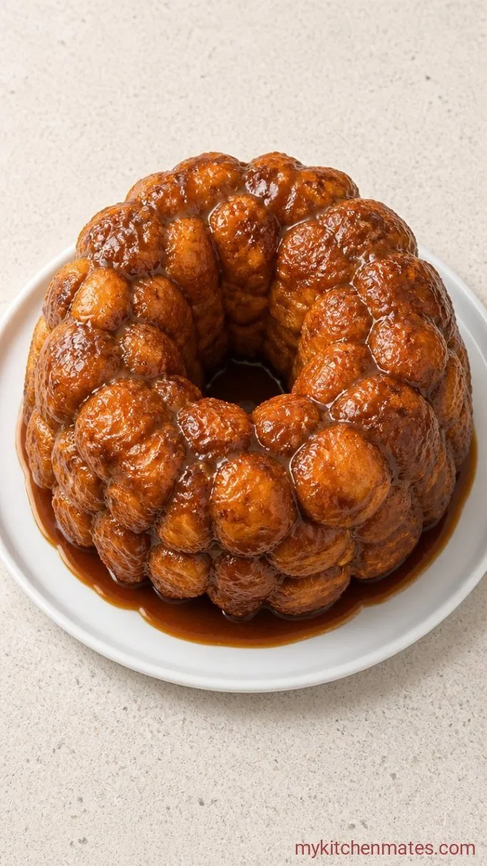 Step 4: Bake and Unmold the Monkey Bread
