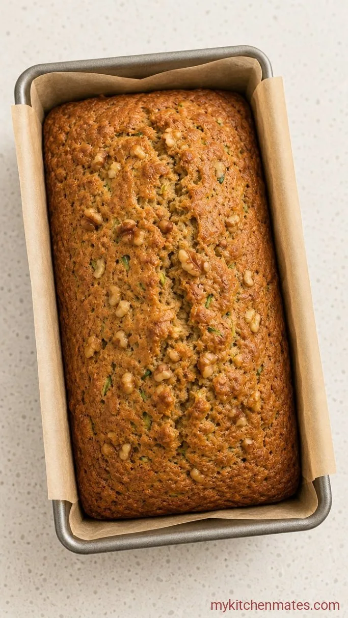 Protein Zucchini Bread with Greek Yogurt Step 4: Bake the Bread
