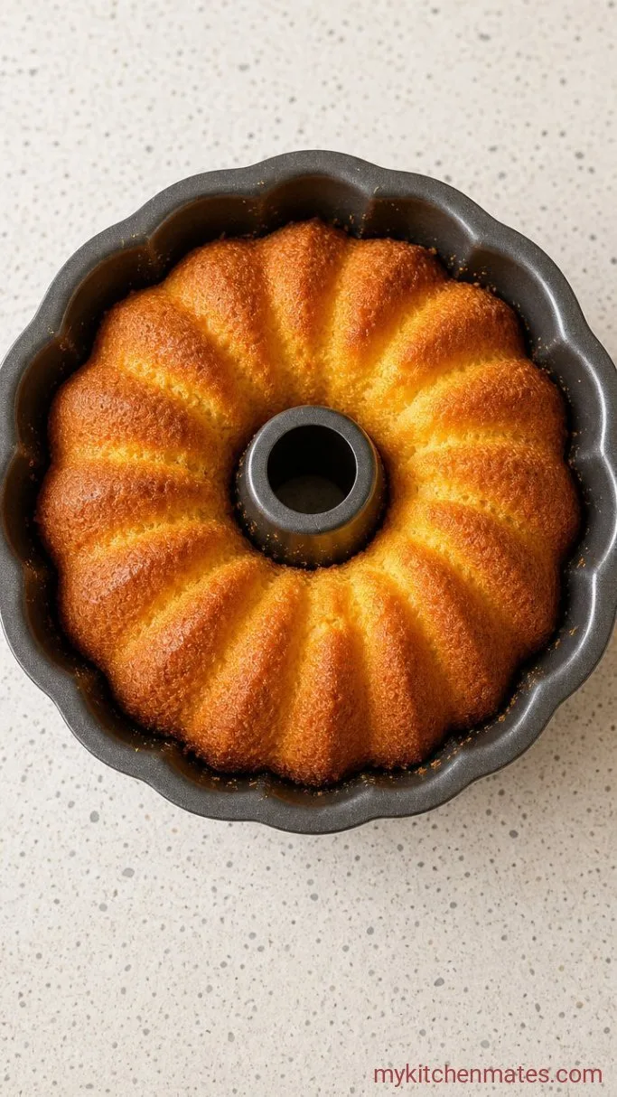 Step 4: Bake the Bundt