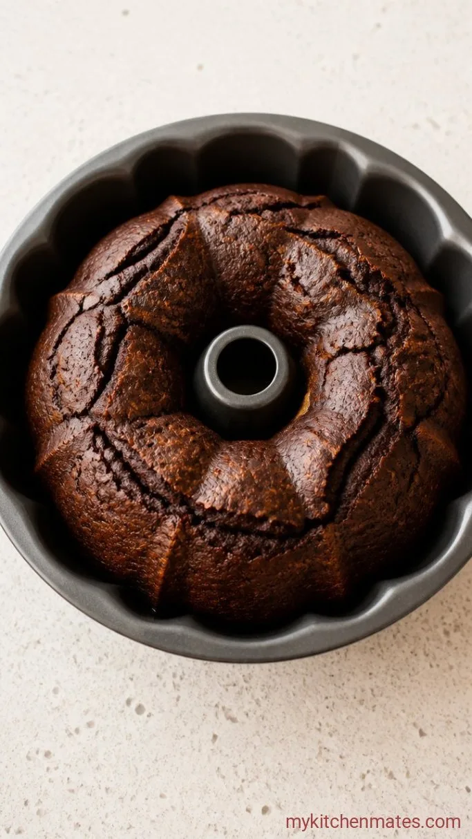 Step 4: Bake the Bundt