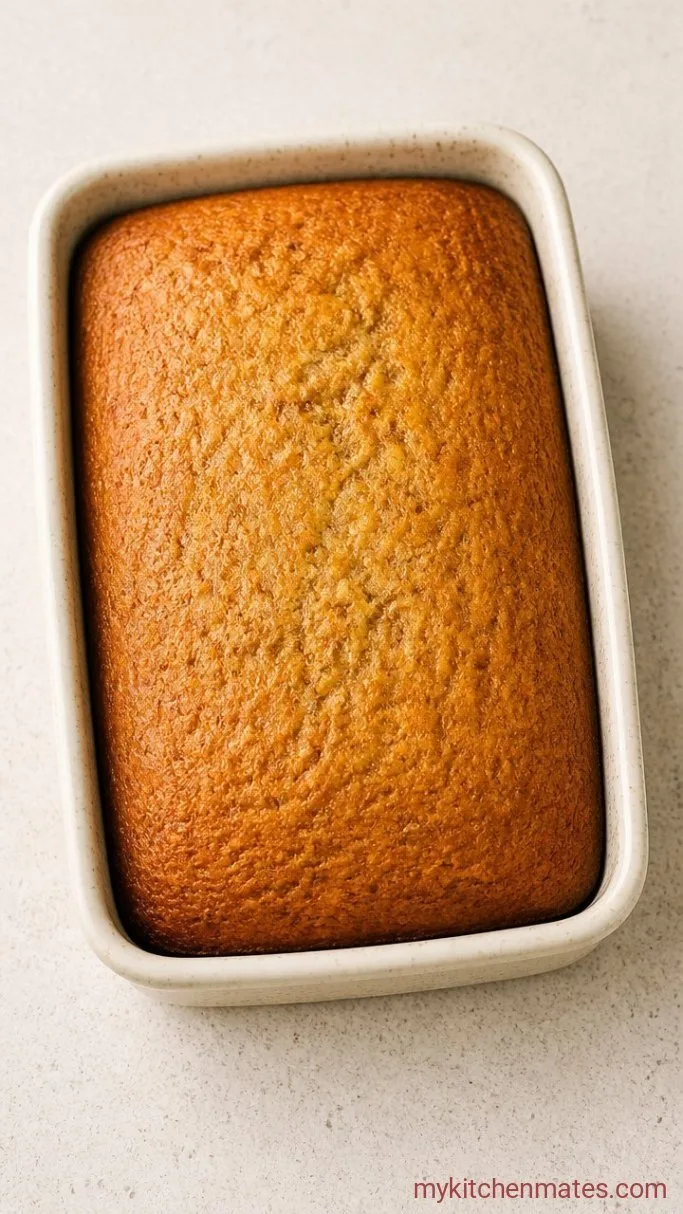 Moist Banana Cake with Cream Cheese Frosting Step 4: Bake the Cake
