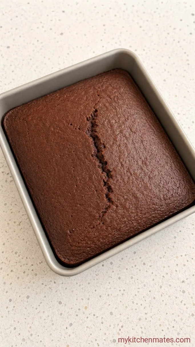 One-Bowl Chocolate Coffee Cake Step 4: Bake the Cake