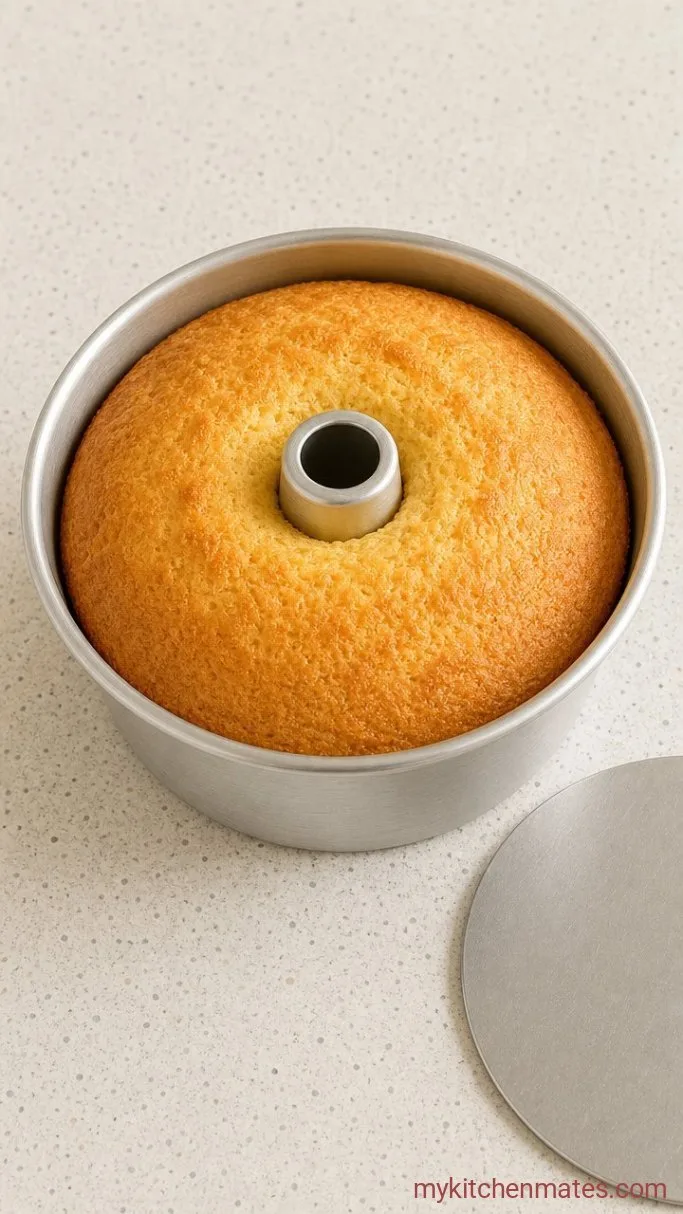 Fluffy Lemon Sponge Cake with Tangy Lemon Glaze Step 4: Bake the Cake