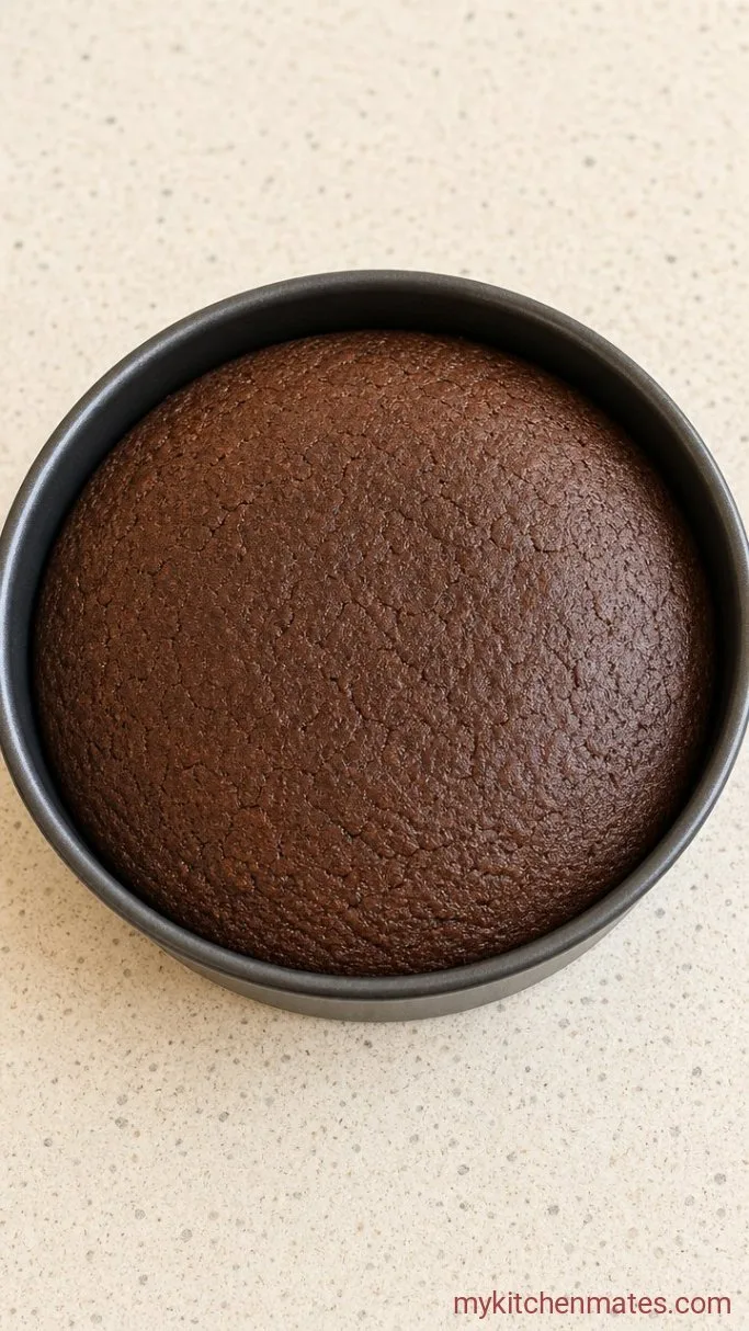 Moist Sour Cream Chocolate Cake That Stays Tender for Days Step 4: Bake the Cake