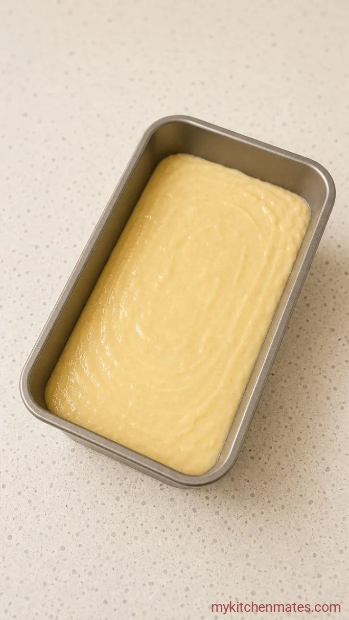 One-Bowl Lemon Tea Cake Step 4: Bake the Cake
