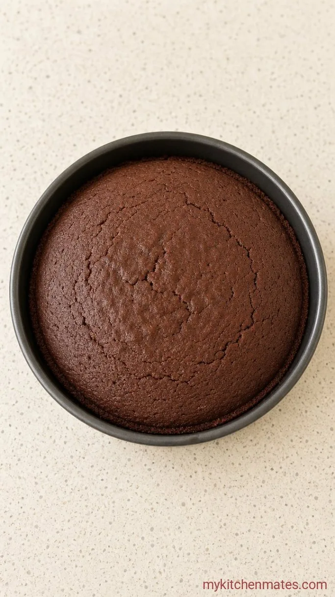 Rich Gluten Free Dairy Free Chocolate Cake Step 4: Bake the Cake