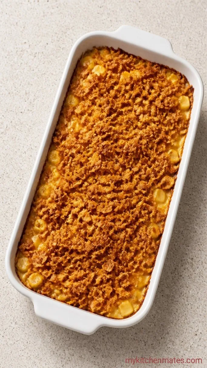 Creamy Cheesy Potato Casserole Step 4: Bake the Casserole