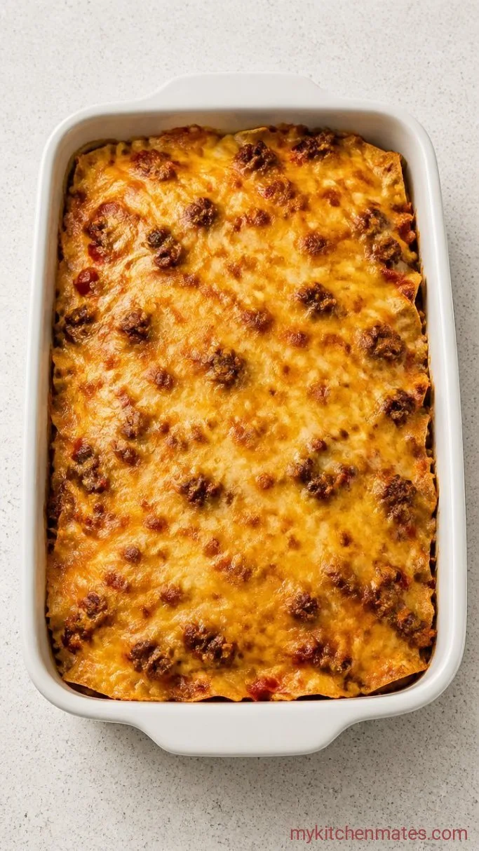 Make-Ahead Mexican Breakfast Casserole Step 4: Bake the Casserole