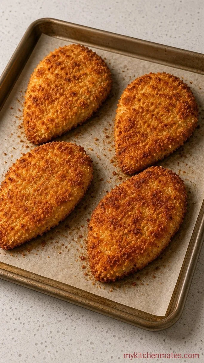 Crunchy Baked Cracked Chicken Step 4: Bake the Chicken