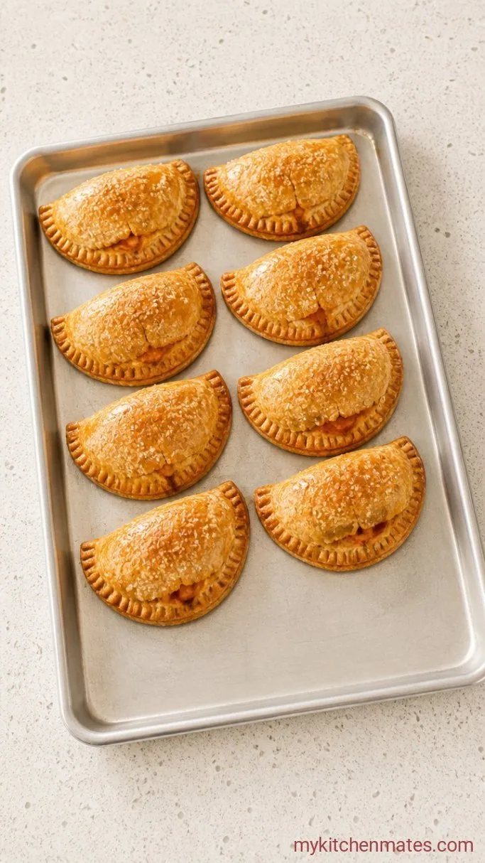 Flaky Pumpkin Hand Pies (with Store-Bought Dough) Step 4: Bake the Hand Pies