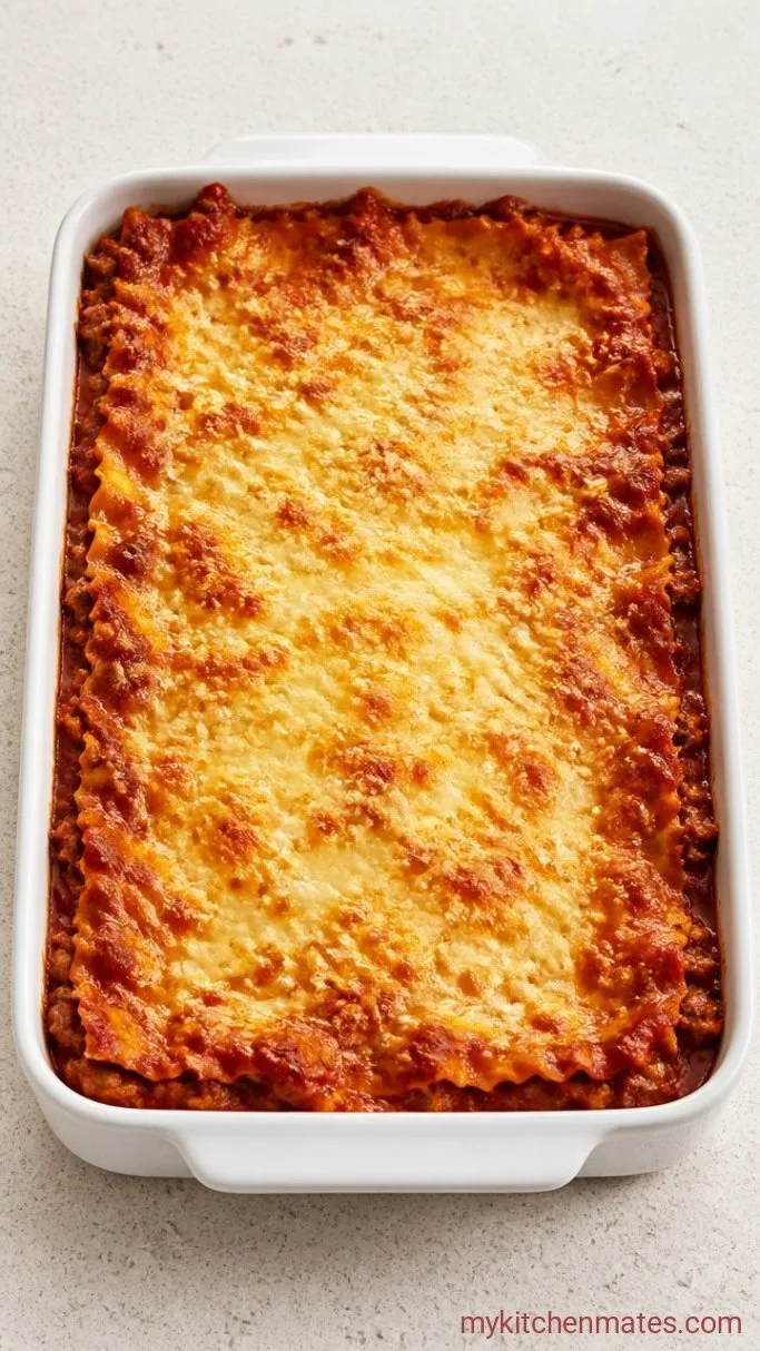 The Trick to No-Boil Lasagna (So the Noodles Aren’t Gritty) Step 4: Bake the Lasagna