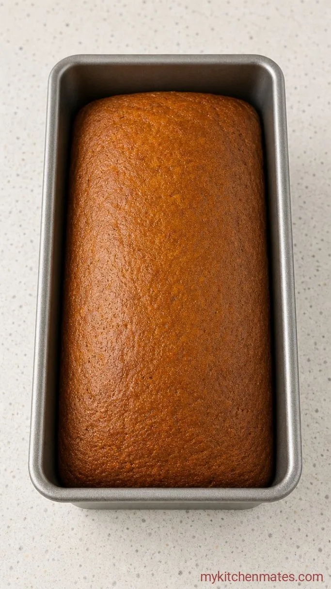 Libby’s Pumpkin Bread Step 4: Bake the Loaf