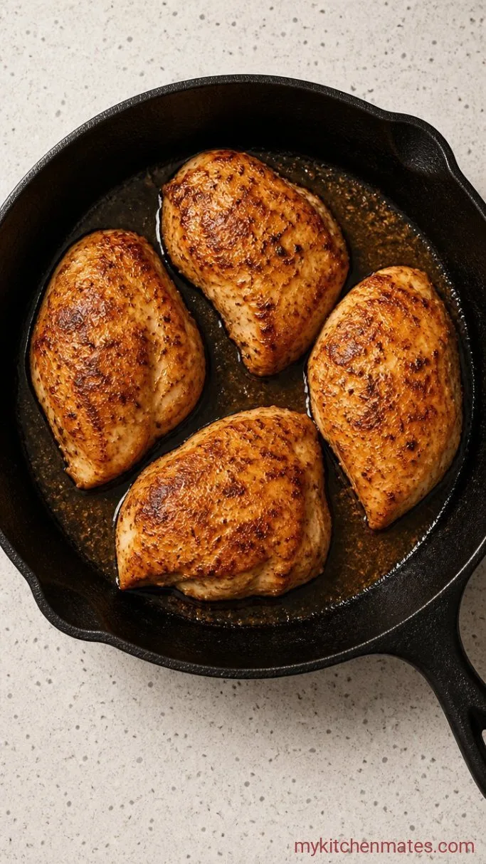 40-Minute Creamy Garlic Stuffed Chicken (Ruth’s Chris Copycat) Step 4: Bake the Stuffed Chicken