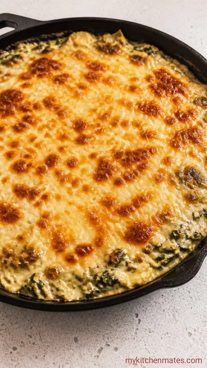 Step 4: Bake Until Bubbly, Then Broil